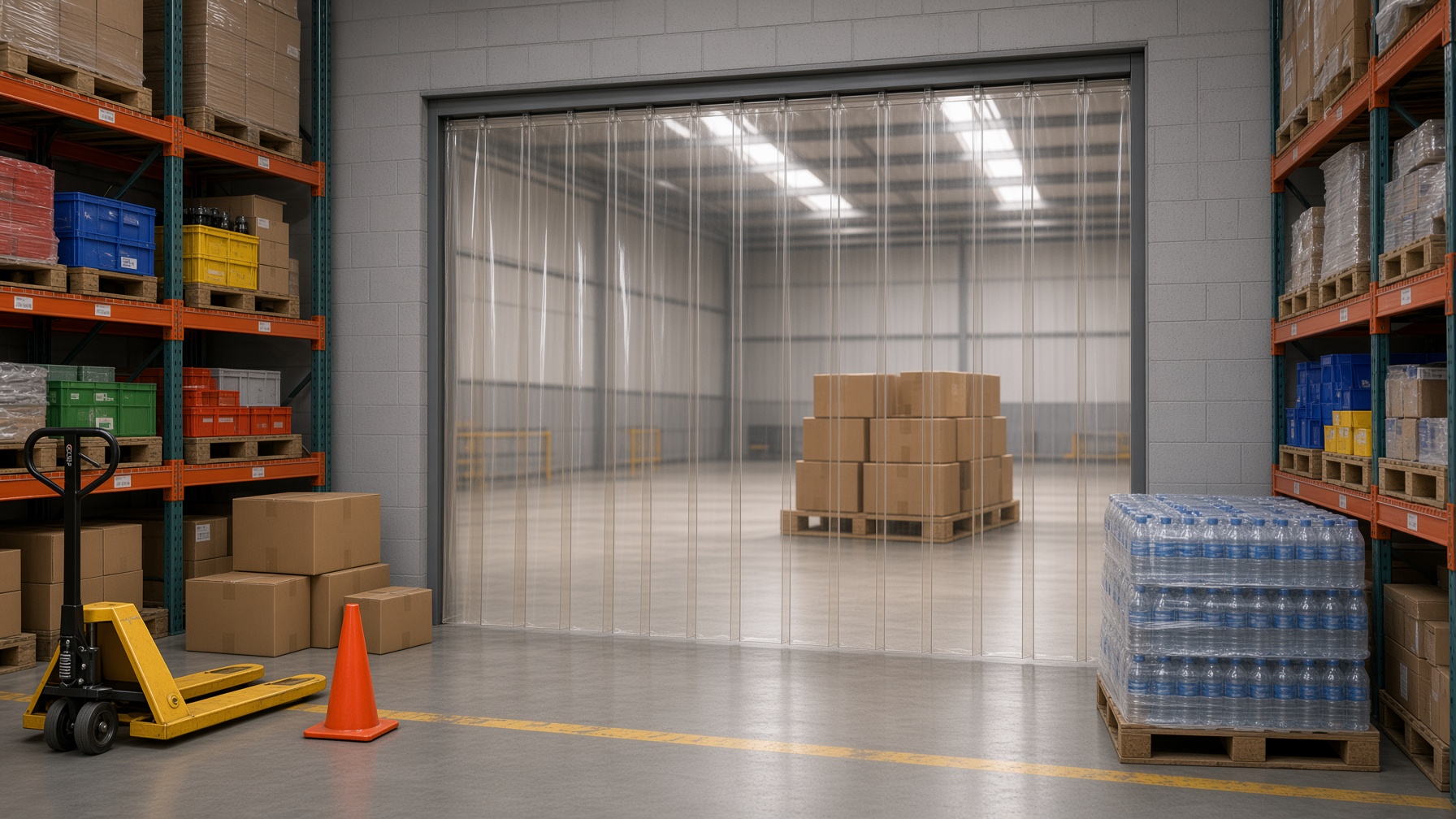 PVC strip curtains